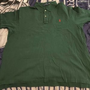 Ralph Lauren Polo - Green w/ Orange Pony